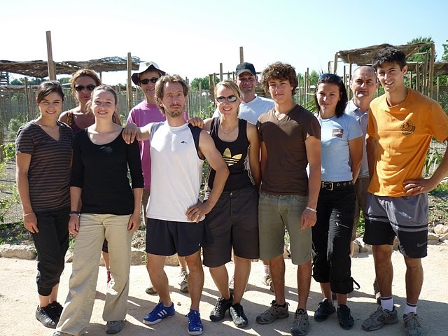  El equipo del centro Les Rochers de Maguelone 